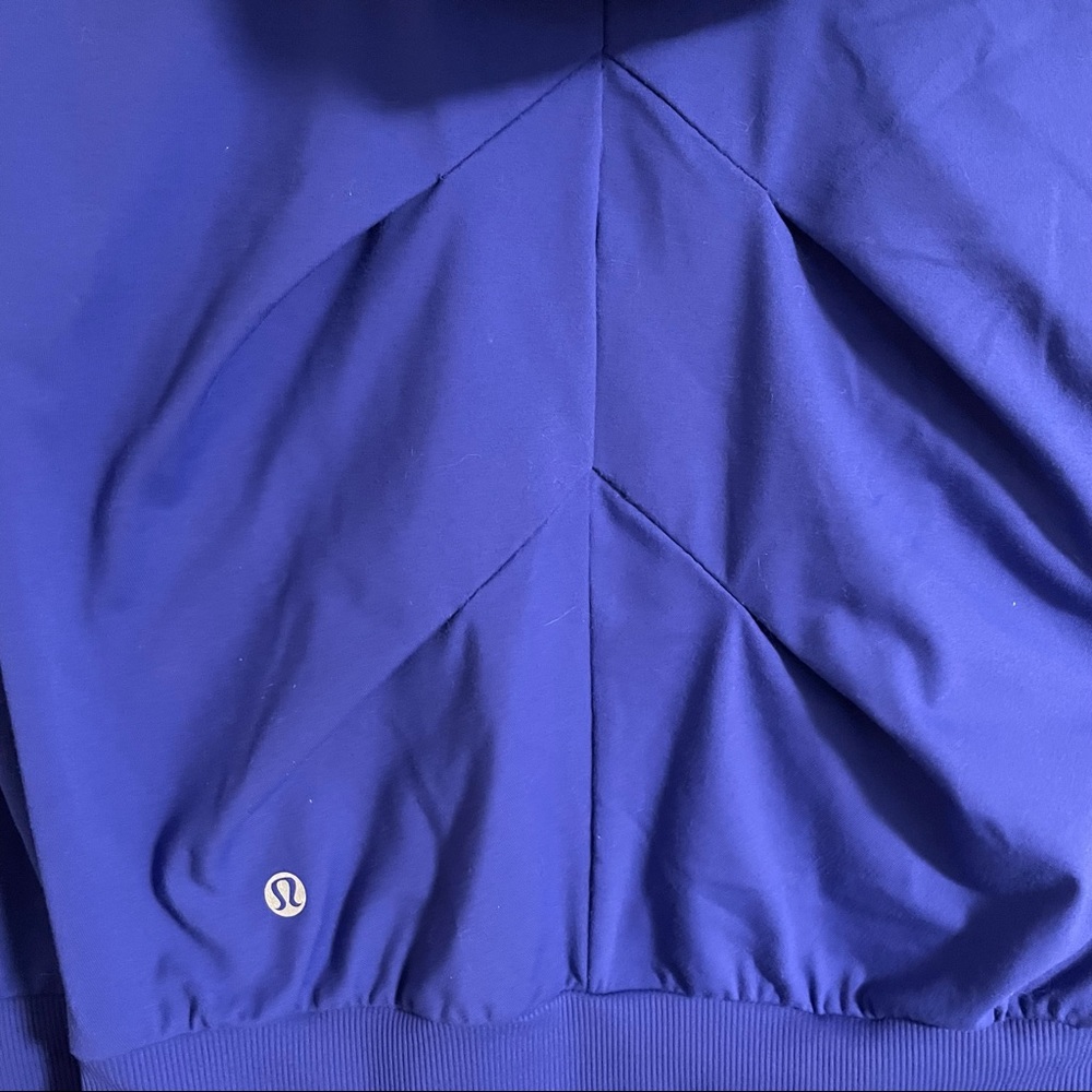 RARE Lululemon Blue Hooded Jacket - Picture 6 of 7